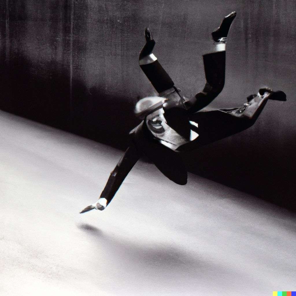 the discovery of gravity, photograph taken by Peter Lindbergh